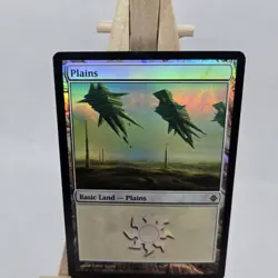 Plains (230) FOIL Rise of the Eldrazi LP Basic Land MAGIC MTG CARD - Image 4