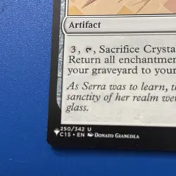 MTG Crystal Chimes The List Reprints Near Mint Condition English Magic Card - Image 2