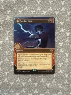 Deflecting Swat (Showcase) Avatar: The Last Airbender: Eternal-Legal Regular MTG - Image 1