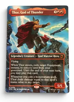 Thor, God of Thunder (Borderless) (0338) [Marvel Super Heroes] Near Mint - Image 1