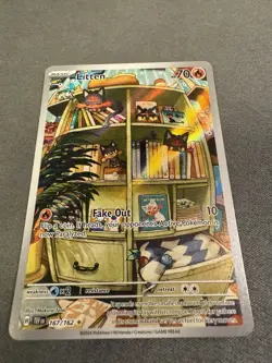 Litten 167/162 ILLUSTRATION RARE Temporal Forces HOLO NM Pokemon Card - Image 1