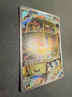 Litten 167/162 ILLUSTRATION RARE Temporal Forces HOLO NM Pokemon Card - Image 4
