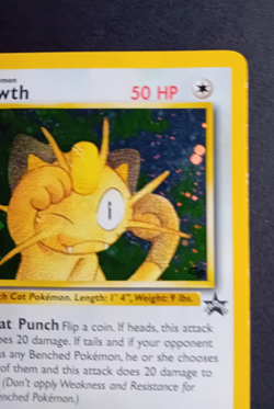 Pokemon Card: Wizards Black Star Promo Holo: Meowth 10 - Image 4