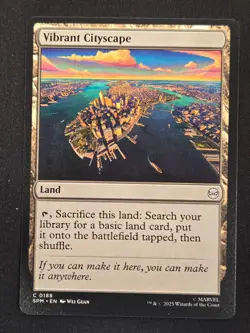 Vibrant Cityscape Marvel's Spider-Man 188 MTG Regular - Image 1