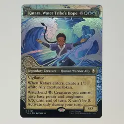 Katara, Water Tribe's Hope (Showcase) 351 NM Foil R Avatar: TLA MTG - Image 1