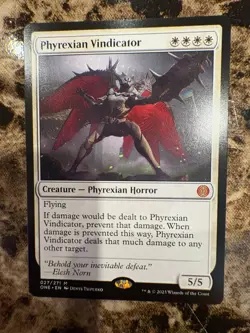 PHYREXIAN VINDICATOR Magic MTG Phyrexia - Image 1
