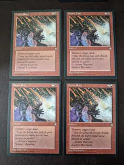 4X STONE RAIN (ICEAGE) - Magic The Gathering MTG Collectible Card game - Image 1