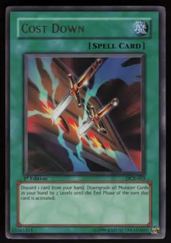 Cost Down DCR-053 Dark Crisis 1st Edition Ultra Rare YU-GI-OH - Image 1