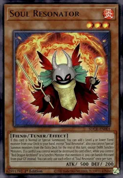 Soul Resonator SDCK-EN001 Structure Deck: the Crimson King 1st Edition - Image 1