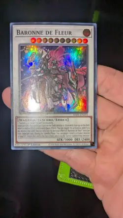 Baronne De Fleur Super Rare RA01-EN034 Yugioh - Image 1
