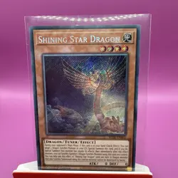 Yu-Gi-Oh Shining Star Dragon BLTR-EN002 Secret Rare 1st Edition Near Mint - Image 1