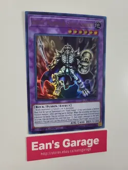 YuGiOh Fossil Warrior Skull Knight 1st Edition GFP2-EN129 Ultra rare foil - Mint - Image 3
