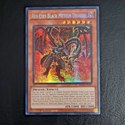 Yu-Gi-Oh! Red-eyes Black Meteor Dragon - Prismatic Sec Rare MP24-EN107 NM 1st Ed - Image 1