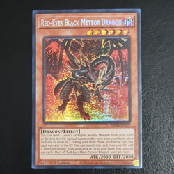 Yu-Gi-Oh! Red-eyes Black Meteor Dragon - Prismatic Sec Rare MP24-EN107 NM 1st Ed - Image 2
