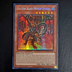 Yu-Gi-Oh! Red-eyes Black Meteor Dragon - Prismatic Sec Rare MP24-EN107 NM 1st Ed - Image 3