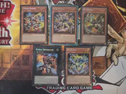 YUGIOH SWORD RYZEAL + STAR + ICE + EXT + RYZEAL DETONATOR MP25 SECRET 1ST ED NM - Image 1