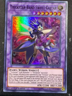 Trickstar Band Sweet Guitar Unlimited Super Rare Savage Strike SAST-EN033 NM - Image 1