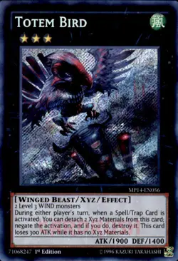 *** TOTEM BIRD *** SECRET RARE MP14-EN056 3 AVAILABLE! MINT/NM YUGIOH! - Image 1