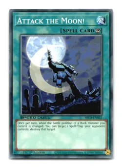 Attack the Moon! - SBCB-EN033 1st Edition - YuGiOh-LP - Image 1