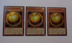 Playset: 3x The Winged Dragon of Ra Sphere Mode CIBR-ENSE2 (Super, Limited, LP) - Image 1