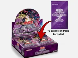 Yu-Gi-Oh Duel Monsters CHAOS ORIGINS Box Japanese NEW Sealed / Expansion Pack - Image 1