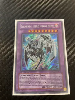Elemental Hero Chaos Neos GLAS-EN036 Gladiator's Assault 1st Edition - Image 1