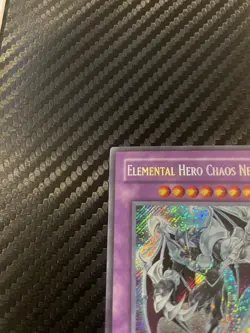 Elemental Hero Chaos Neos GLAS-EN036 Gladiator's Assault 1st Edition - Image 3