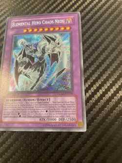 Elemental Hero Chaos Neos GLAS-EN036 Gladiator's Assault 1st Edition - Image 5