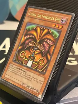 Vintage 1996 Yugioh | Exodia The Forbidden One | LOB-124 Ultra Rare | NM - Image 2