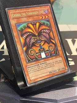 Vintage 1996 Yugioh | Exodia The Forbidden One | LOB-124 Ultra Rare | NM - Image 3