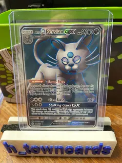 Pokemon TCG Alolan Persian GX Cosmic Eclipse 219/236 (NM) - Image 1