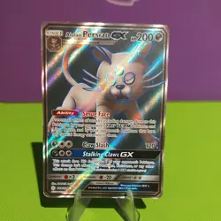 Alolan Persian GX - 219/236 - Cosmic Eclipse - Ultra Rare - Pokemon TCG - Image 2