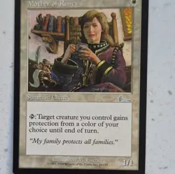 MTG Mother of Runes - Urza's Legacy Uncommon English 14/143 White Regular 1999 - Image 1