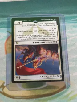 Mtg. Voice of Victory. Tarkir: Dragonstorm. Pack Fresh NM - Image 2
