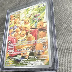 Eevee 188/167 Twilight Masquerade Illustration Rare Holo Full Art English 2024 - Image 2