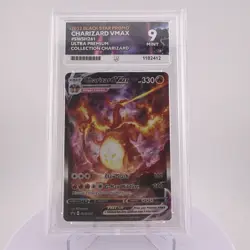 Pokemon Charizard VMAX SWSH261 Black Star Promo ACE 9 Graded Mint - Image 1