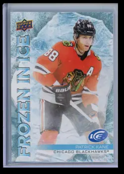 2022-23 Upper Deck Ice Frozen In ice unripped Patrick Kane #FI-25 - Image 1