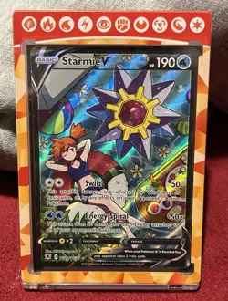 Starmie v ultra rare alt art trainer gallery Astral Radiance Full Art - Image 1