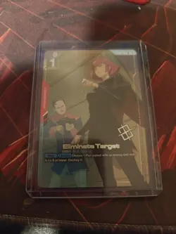 Eliminate Target - Winner Alternate Art Foil - GD03-110 - Gundam TCG Card Game - Image 1