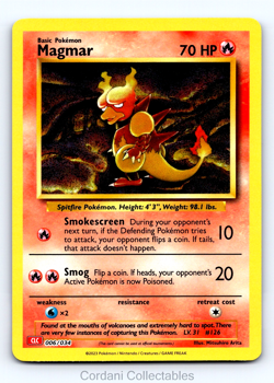 Magmar Holo CLC 006/034 - Pokemon Classic Collecton - Near Mint - Image 1