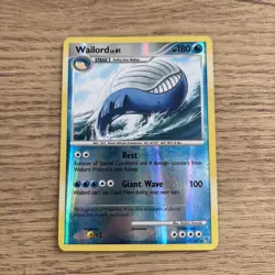 Wailord 47/147 Reverse Holo Raw Pokemon Supreme Victors Card Nm - Image 1