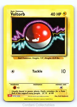 Voltorb Holo CLC 010/034 - Pokemon Classic Collecton - Near Mint - Image 1