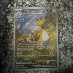 The Pokemon Company Ampharos 090/086 Evolutions Secret Rare Full Art Holo 160HP - Image 1