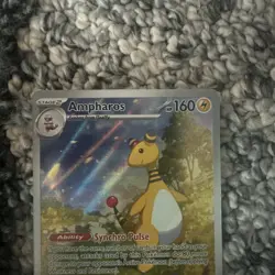 The Pokemon Company Ampharos 090/086 Evolutions Secret Rare Full Art Holo 160HP - Image 2