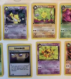 Lot Of 216 Pokemon 1st Edition Team Rocket Cards W/ 43 NM/LP Uncommon, 1 Holo - Image 3