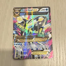 Pokemon Primal Kyogre EX Full Art Holo Ultra Rare 149/160 XY Primal Clash - Image 1