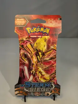Pokemon XY Steam Siege Sleeved Booster Pack Factory Sealed - Image 5