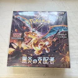 Pokemon TCG Japanese Ruler Of The Black Flame SV3 Booster Box SEALED - Image 1