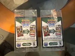 Pokemon TCG Prismatic Evolutions Surprise Box Jolteon & Flareon Stamped Card - Image 2