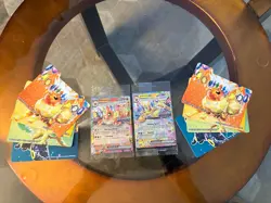 Pokemon TCG Prismatic Evolutions Surprise Box Jolteon & Flareon Stamped Card - Image 3